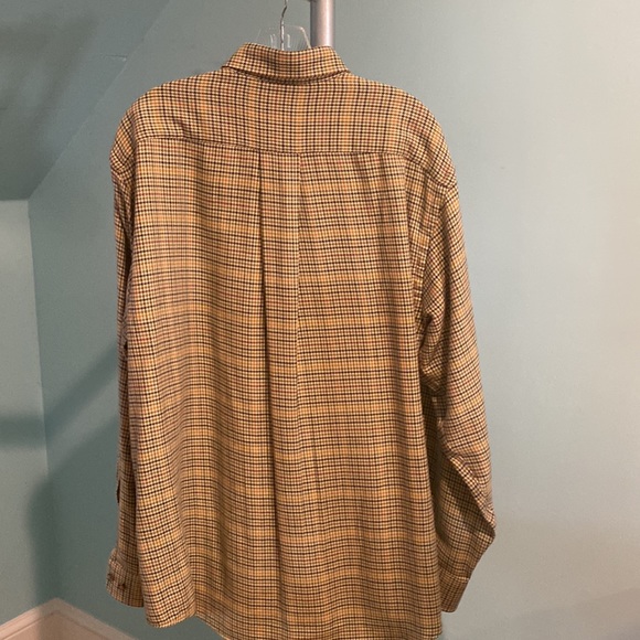 Mens Orvis brand long sleeve cotton/wool blend shirt - Picture 3 of 4